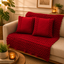 Kit Manta Tricot Aconchego Luxo