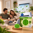 Pastilhas Aromáticas Antibacterianas para Ar-Condicionado – Frescor e Proteção