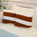Kit Manta Tricot com Almofadas