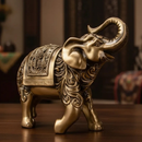 Elefante Indiano Escultura - Estatueta decorativa - Sorte e Sabedoria